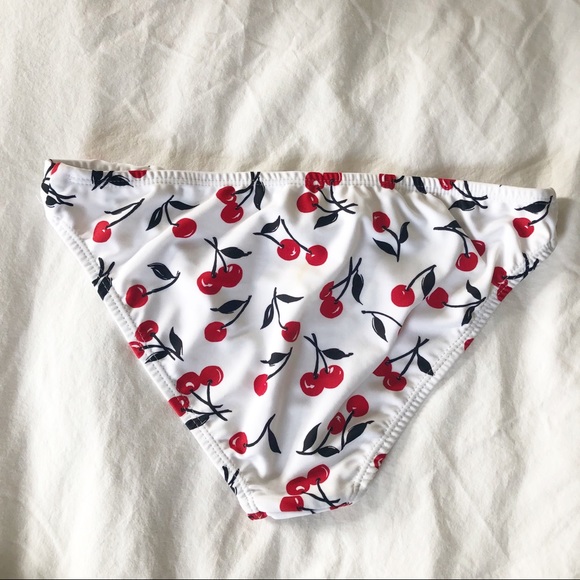 NWT Shoshanna Swimwear White Cherry Bottoms - Picture 3 of 7